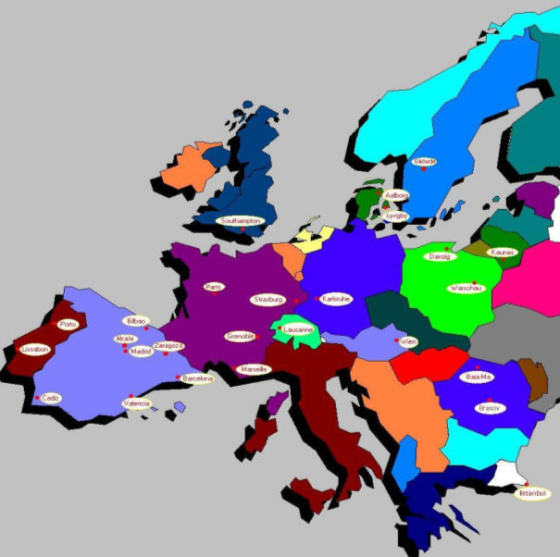 Partnerhochschulen in Europa